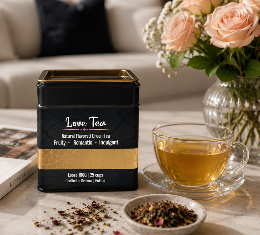 Love Tea Leo Tea w eleganckiej puszce na prezent
